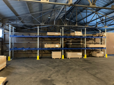 We equipped the warehouse in Riga with new pallet racks 3